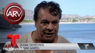 Exclusiva última entrevista Juan Gabriel a Telemundo  Al Rojo Vivo  Telemundo [upl. by Aihseya]