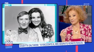 Giuditta Saltarini lamore e il figlio con Renato Rascel  Oggi è un altro giorno 15032021 [upl. by Orlantha]