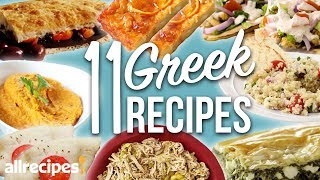 11 Great Greek Recipes  Allrecipes [upl. by Hayarahs]