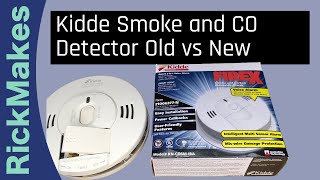 Kidde Smoke and CO Detector Old vs New [upl. by Griffiths]