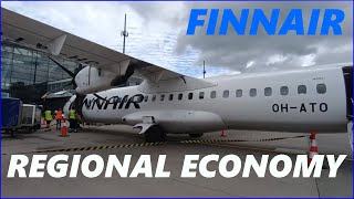 Flight Review FINNAIR regional economy class in 2024 [upl. by Ynnig]