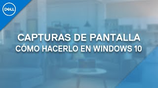 Cómo hacer capturas de pantalla en Windows 10  Capturar pantalla en Windows [upl. by Johnsson]