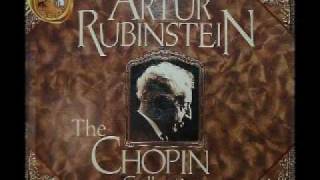 Arthur Rubinstein  Chopin Nocturne Op 9 No 2 in E flat [upl. by Franz]