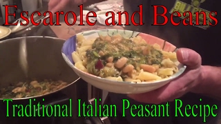 Escarole and beans  how to cook this traditional Italian peasant recipe [upl. by Ytirehc]