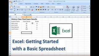 Excel HowTo Starting a Basic Spreadsheet [upl. by Nilrak]