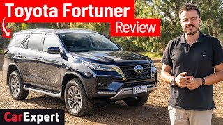 2021 Toyota Fortuner onoffroad review A HiLux SUV with 7 seats [upl. by Guss]