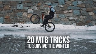 20 MTB Tricks to survive the Winter [upl. by Llewellyn709]