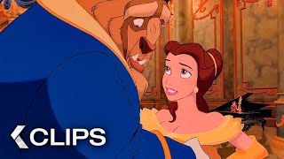 BEAUTY AND THE BEAST All Clips 1991 [upl. by Dnana]