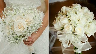 How to Arrange A Bridal Bouquet  DIY wedding bouquet  fresh flower bouquet for wedding [upl. by Thomasina]