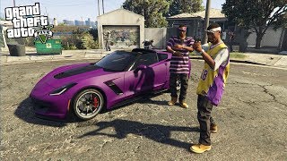 JOINING A GANG  TAKING OVER ALL STREETS GTA 5 Mods [upl. by Kenley]