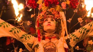 Celtic festival of Beltane heats up in Scotland [upl. by Oech]