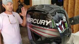 Mercury 115 Outboard Maintenance [upl. by Rubi]