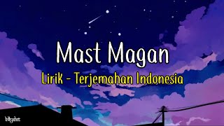 Mast MaganLirik  Terjemahan Indonesia 2 States [upl. by Orsa305]