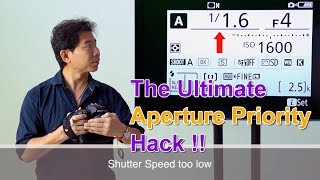 The Ultimate Aperture Priority Hack [upl. by Amalbena]