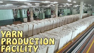 Yarn Manufacturing Process  Cotton  How its Made [upl. by Mcclary]