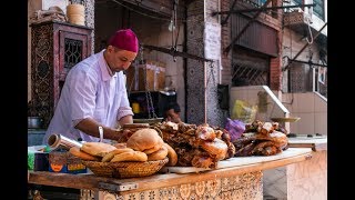 Mechoui Alley A must eat in Marrakech Morocco [upl. by Gaiser]