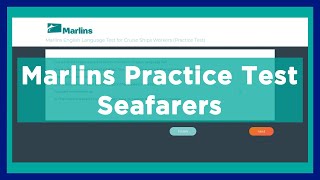 Marlins Practice Test for Seafarers 2020 [upl. by Harak602]