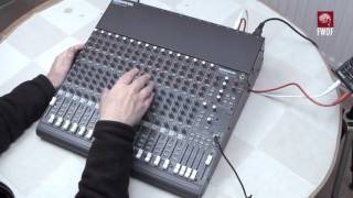 Mackie 1604VLZ Mixing Console  Overview [upl. by Ennaihs201]