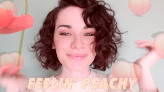 Thrilled To Peaches  Spring Makeup [upl. by Slemmer]