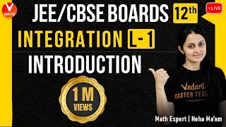 Integration L1  Introduction  Class 12  JEE Main Maths  JEE Main 2023  Neha Agrawal  Vedantu [upl. by Winograd]