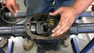 How to disassemble a rear differential [upl. by Osnofledi578]