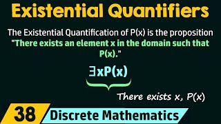 Existential Quantifiers [upl. by Akitan]