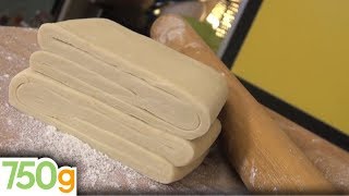 Recette de la Pâte feuilletée inversée  750g [upl. by Rammus454]