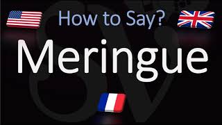 How to Pronounce Meringue CORRECTLY [upl. by Eceinaj]