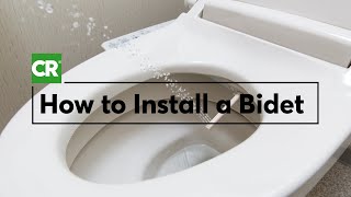 How to Install a Bidet Seat  Consumer Reports [upl. by Danna21]