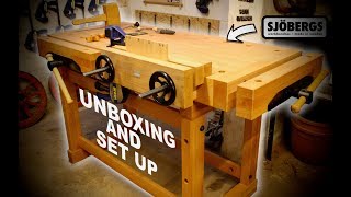 Sjobergs Elite 1500 Workbench Unboxing and Set Up [upl. by Dessma]