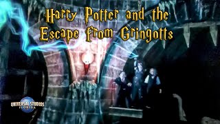 2020 Harry Potter and the Escape from Gringotts On Ride HD POV Universal Studios Florida [upl. by Alisun]