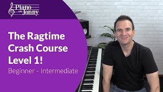 Ragtime Piano CRASH COURSE for Beginners Rag Rolls Stride Bass amp More w Jonny May [upl. by Chloe637]