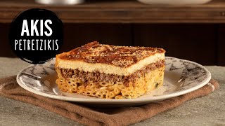 Pastitsio Greek Baked Pasta  Akis Petretzikis [upl. by Denzil]