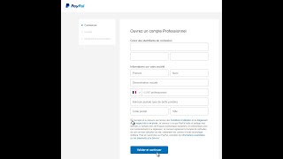 Comment Créer Un Compte Paypal [upl. by Prentiss]