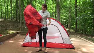 Step  By  Step  How To Set Up a Tent [upl. by Uoliram]