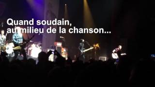 Au milieu dune chanson lhommage des Eagle of Death Metal aux morts du Bataclan [upl. by Tish]