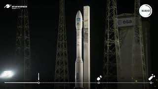 Arianespace Flight VV18  Launch Sequence [upl. by Linders]