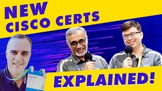 The New CCNA CCNP CCIE certifications explained  BIGGEST Cisco Certification updates EVER [upl. by Kleiman863]