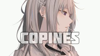 Nightcore  Copines lyrics Aya Nakemura [upl. by Gnehc]