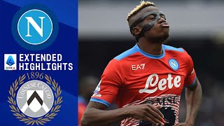 Napoli vs Udinese Extended Highlights  Serie A  CBS Sports Golazo [upl. by Krisha444]