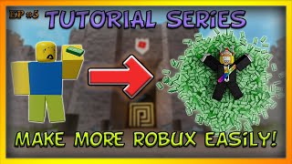 Use PREMIUM PAYOUTS to earn ROBUX from your ROBLOX Game  ROBLOX Studio Tutorial Series EP 5 [upl. by Ennairb]