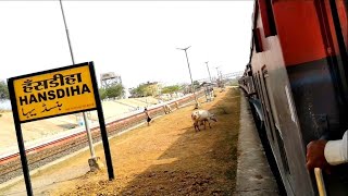 Barahat Hansdiha Train Journey Vlog  Electrification Updates  Mandarhill Railway Station [upl. by Eidorb]