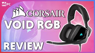 Corsair VOID RGB Elite USB 71 GAMING HEADSET Review [upl. by Hymie]