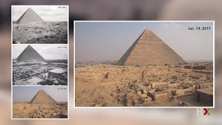 Virtual tour of the Giza Pyramids [upl. by Ambrose739]