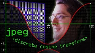 JPEG DCT Discrete Cosine Transform JPEG Pt2 Computerphile [upl. by Moffitt891]