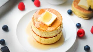 KETO PANCAKES  THE BEST Japanese Souffle Pancake Recipe For Keto  ULTRA THICK amp FLUFFY [upl. by Leiva]