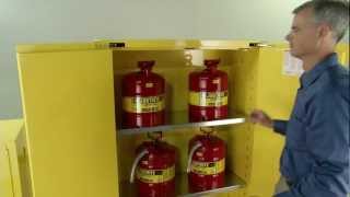 Safety Cabinets by Justrite [upl. by Htezzil]