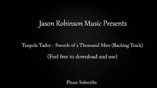 Swords of a Thousand Men  Tenpole Tudor  Backing Track [upl. by Erusaert]