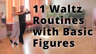 11 Waltz Routines you should try  Basic Figures [upl. by Morgenthaler]