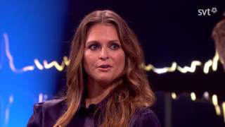 Princess Madeleine of Sweden talks about growing up in the spotlight  SVTNRKSkavlan [upl. by Ramar236]